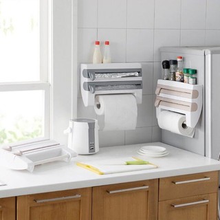 Giá để khăn giấy vệ sinh đa chức năng