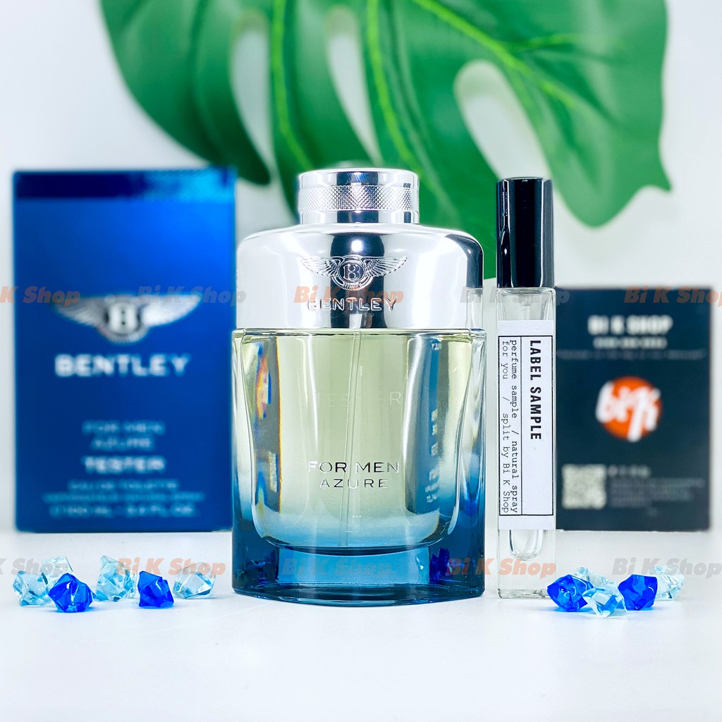 Bi K Shop - Nước hoa nam Bentley For Men Azure [Mẫu thử]