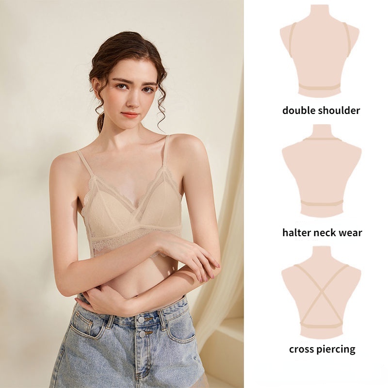 Áo lót Hoa PhốI Dây Lưng GợI CảM Cho Nữ