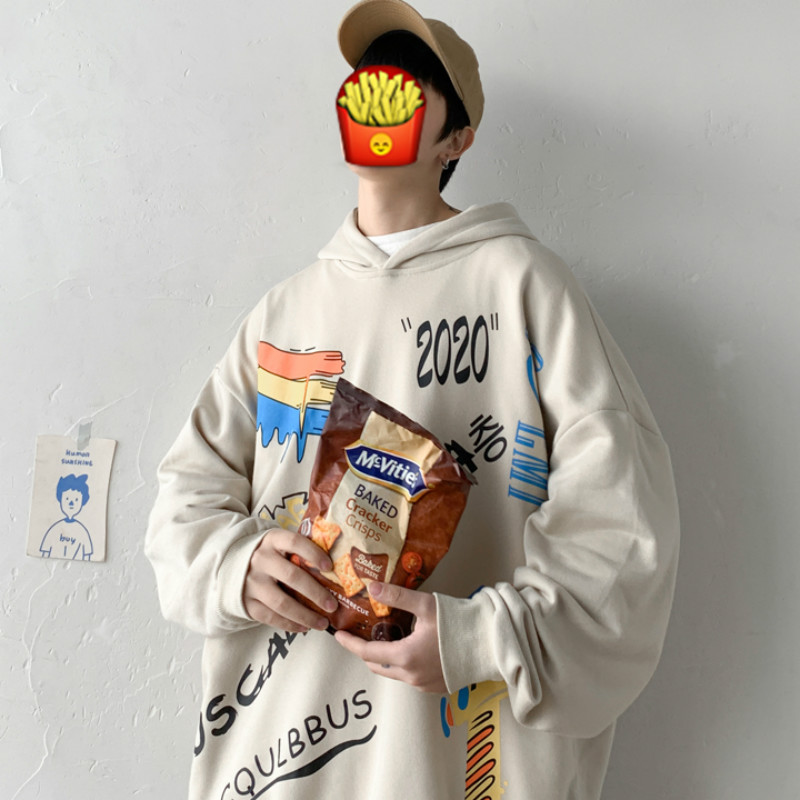 Áo Hoodie Tay Dài Phong Cách Hàn Quốc Năng Động 3 Màu Lựa Chọn Cho Nam | BigBuy360 - bigbuy360.vn