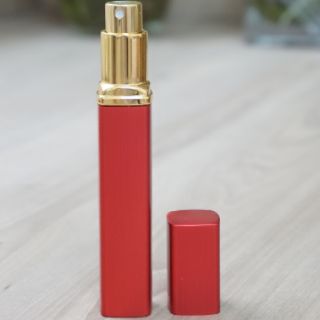 Vỏ chai nước hoa dạng xịt 12ml (chai thủy tinh, vỏ nhôm màu)