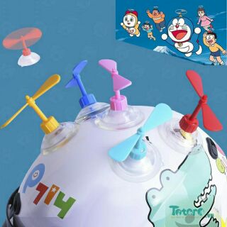 Chong chóng doremon gắn mũ bảo hiểm siêu kute