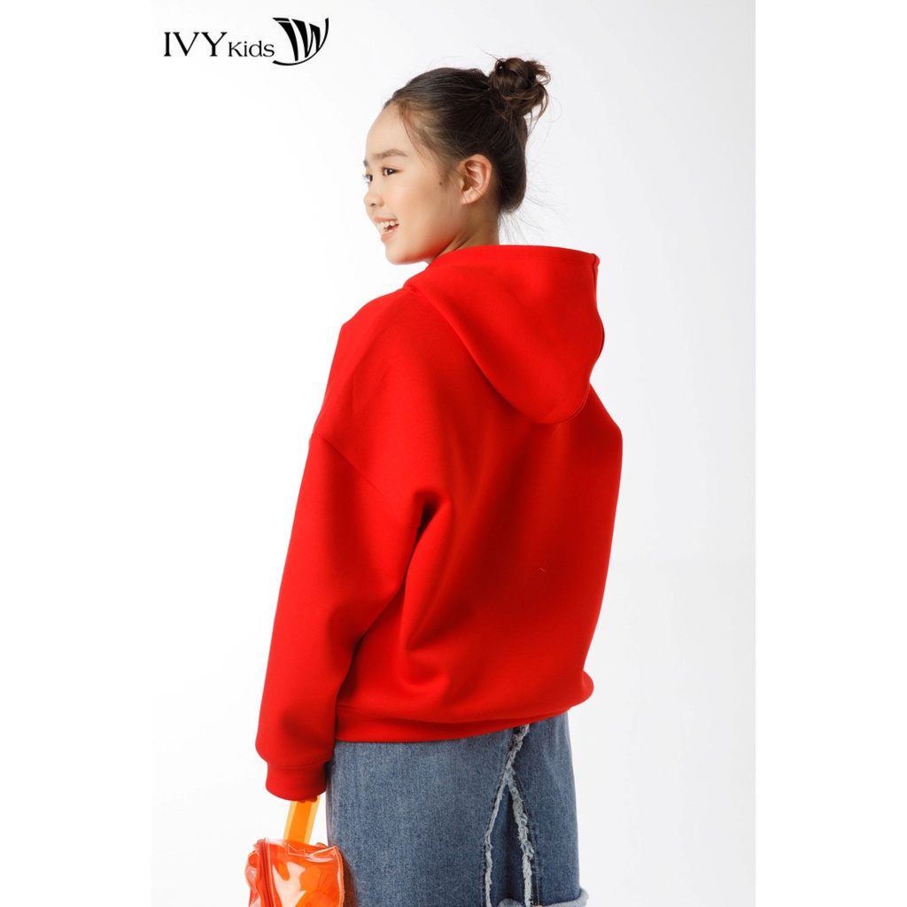 [NHẬP WABRTL5 GIẢM 10% TỐI ĐA 50K ĐH 250K ]Áo hoodie bé gái Just Wanna Have Fun IVY moda MS 59G1471