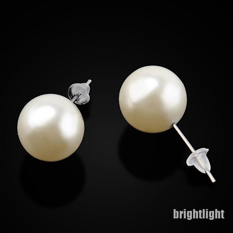 Bộ 12 Đôi Bông Tai Ngọc Trai Giả Thời Trang Cho Nữ