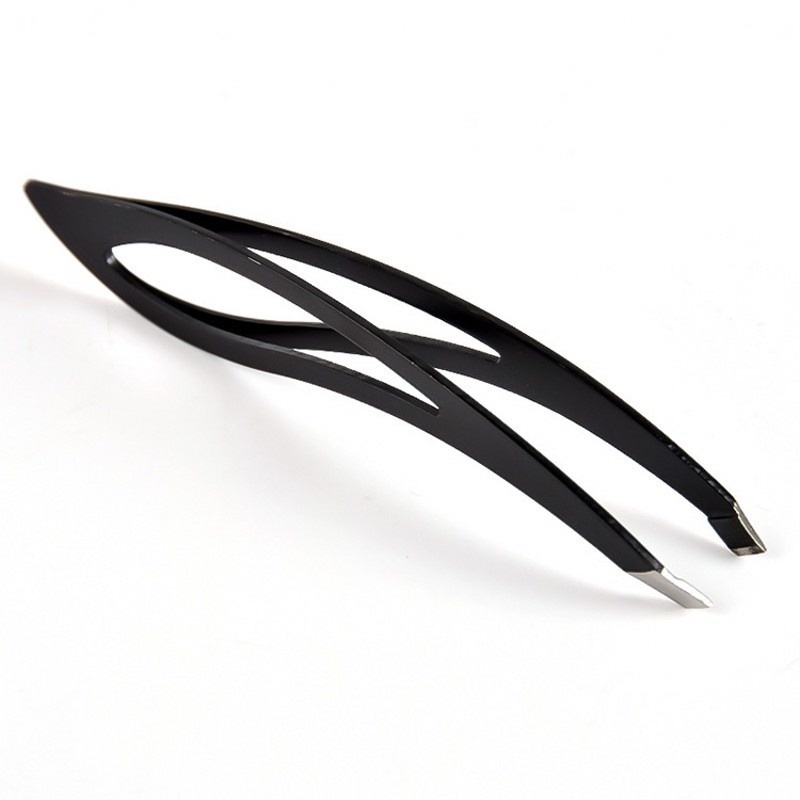 [Hàng mới về] Nhíp tỉa lông mày bằng thép không gỉ màu đen