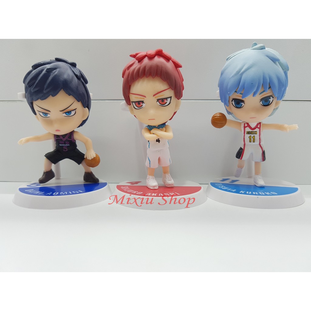 Bộ 6 Mô Hình Nhân Vật Anime Kuroko No Basuke Basketball Contents