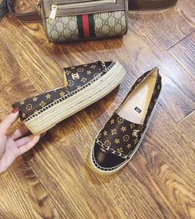 Slipon đế cói