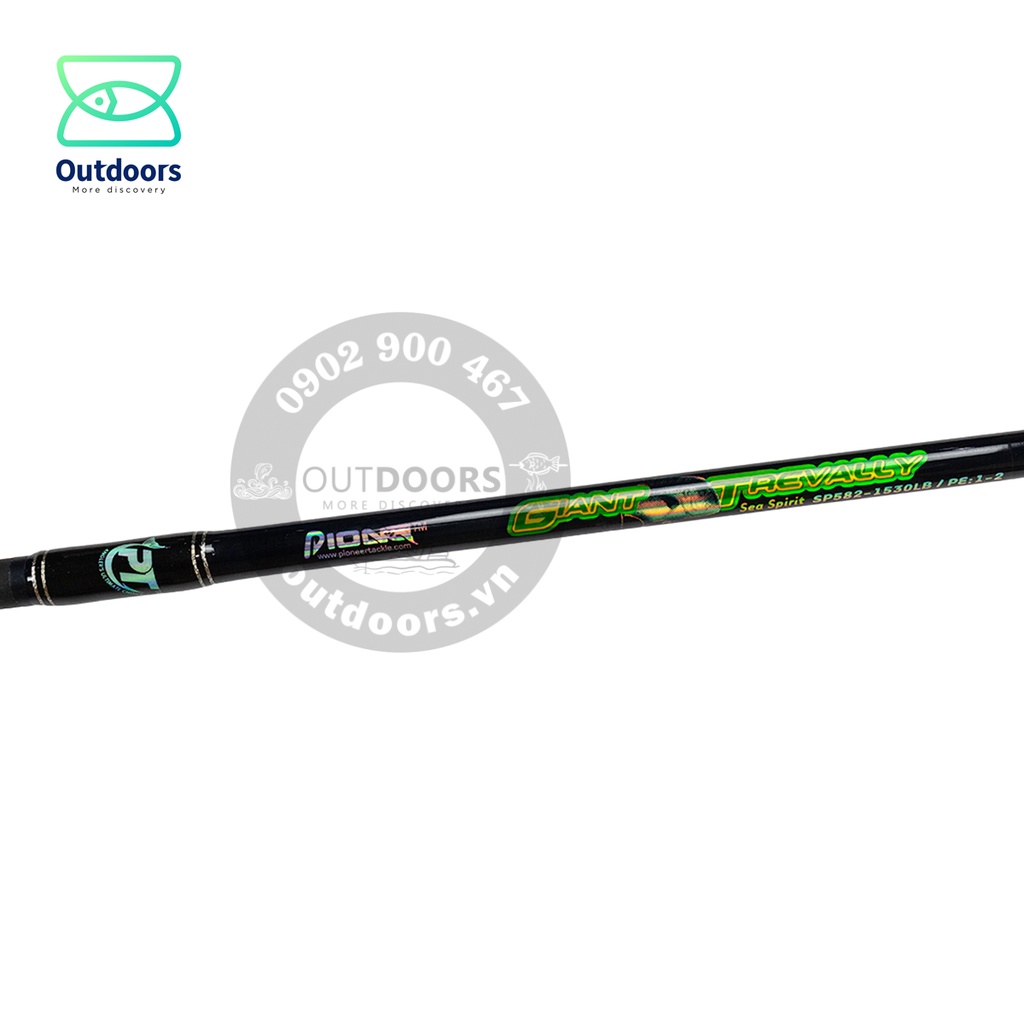 Cần câu Pioneer Giant Trevally SP 5'8 12-20LB, 15-30LB