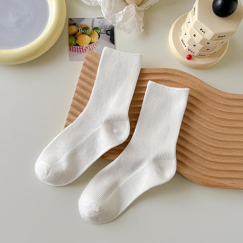 [Freeship] Tất Trơn Sọc Cổ Cao Siêu Đáng Yêu Dành Cho Nữ