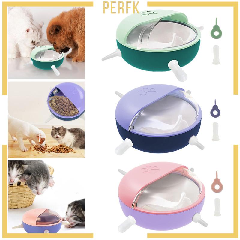 Tô Đựng Sữa Bằng Silicone Kèm Núm Ti Giả Cho Thú Cưng