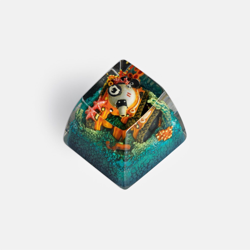 Keycap Artisan bàn phím cơ Dwarf Factory The Panzer II - Hàng chính hãng