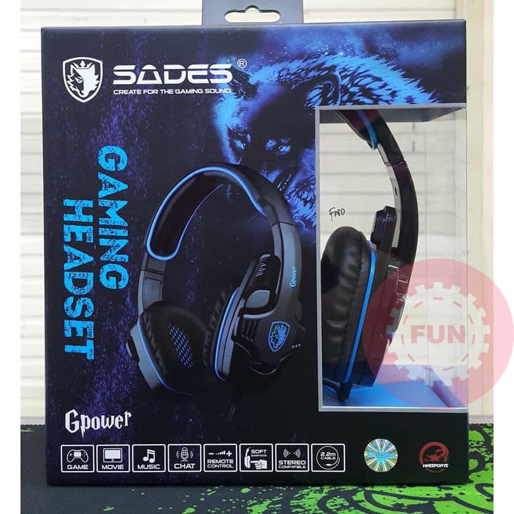 Tai Nghe Gaming Hiệu Sades Gpower Sa-708