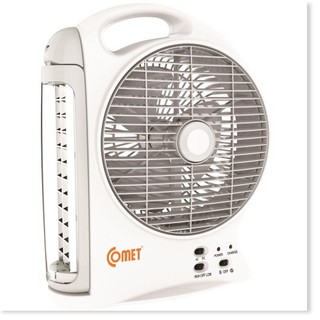 Freeship 99k toàn quốc_quạt sạc tích hợp đèn led comet crf0508 điện gia dụng bảo minh - điệ