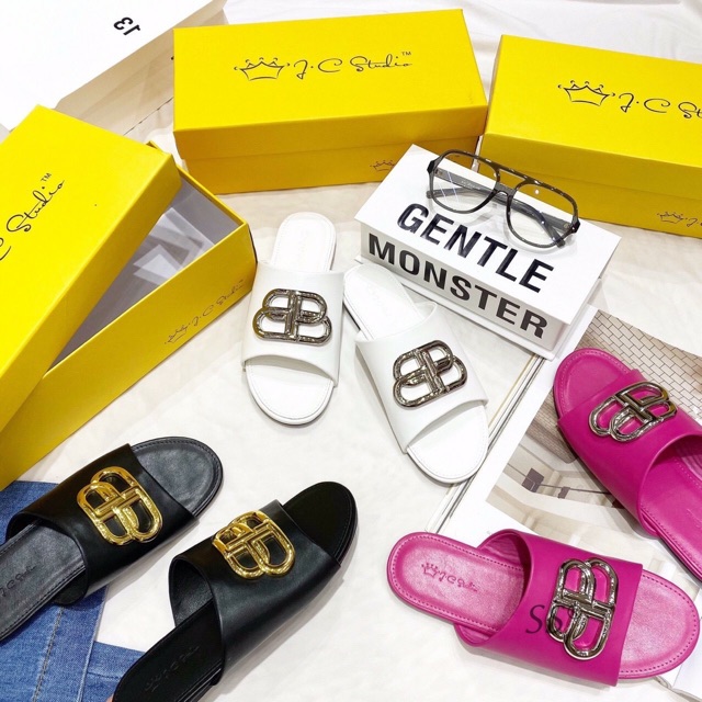 Dép lê BB tag vàng