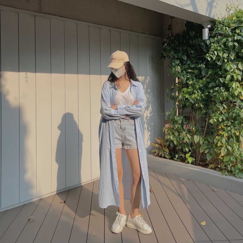 Đầm Sơ Mi Đũi Fenney Dress | HQ3266 | Lana Official