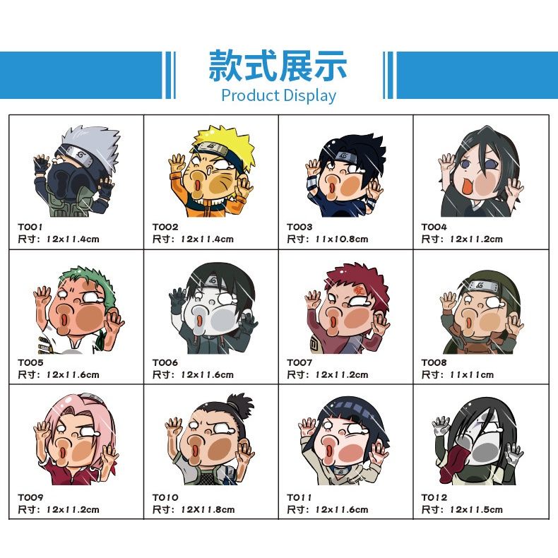 Miếng Dán Trang Trí Kính Xe Hơi/Mô Tô Hình Siêu Anh Hùng Marvel Cá Tính