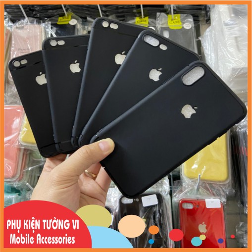 Ốp dẻo đen nhám cho các loại iPhone từ 5 tới Pro Max