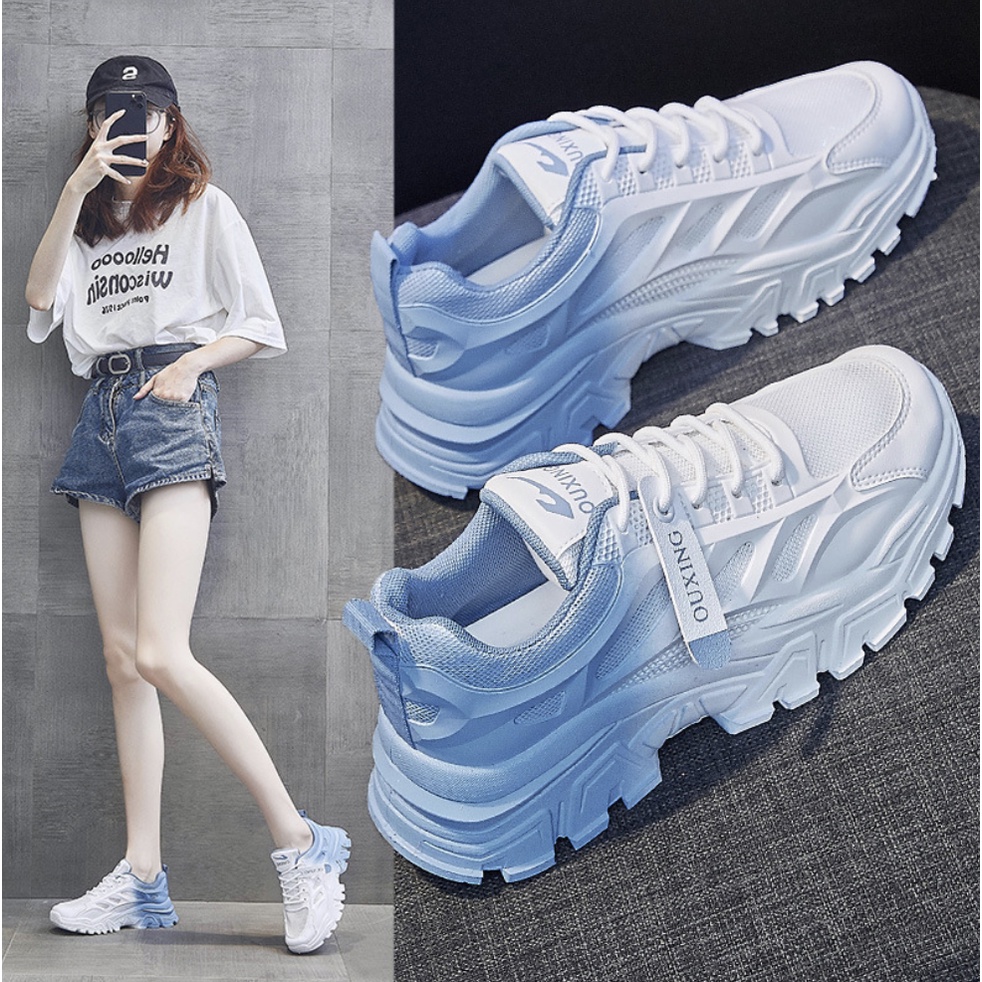 Sneaker nam nữ thể thao đủ Size đế 5cm