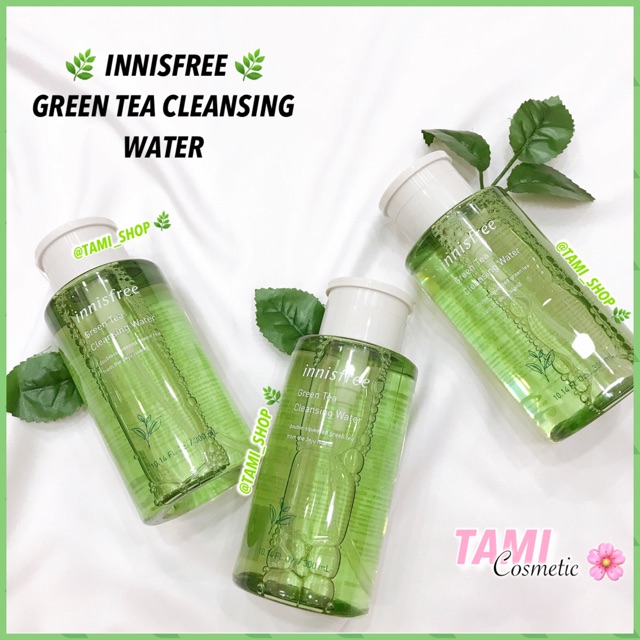 Tẩy Trang Trà Xanh Innisfree Green Tea Cleansing Water