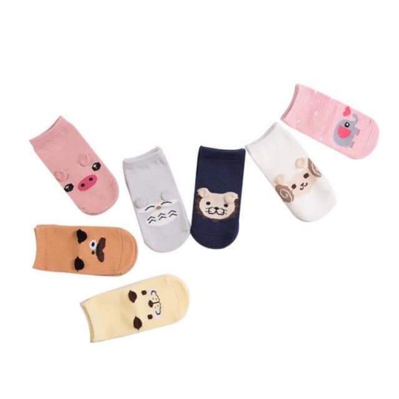 Combo 10 chiếc tất xịn cho bé từ sơ sinh đến 5y nhiều mẫu