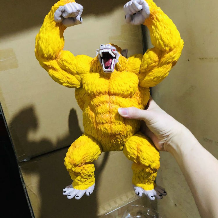 Mô hình khỉ đột vàng oozaru apafa saiyan goku vegeta cao 40cm, nặng 2kg3 - dragon ball