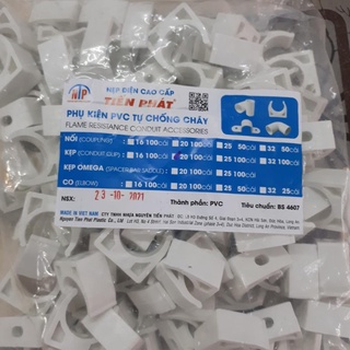 Kẹp đỡ ống điện phi 16, 20, 25, 32 (bịch 100)