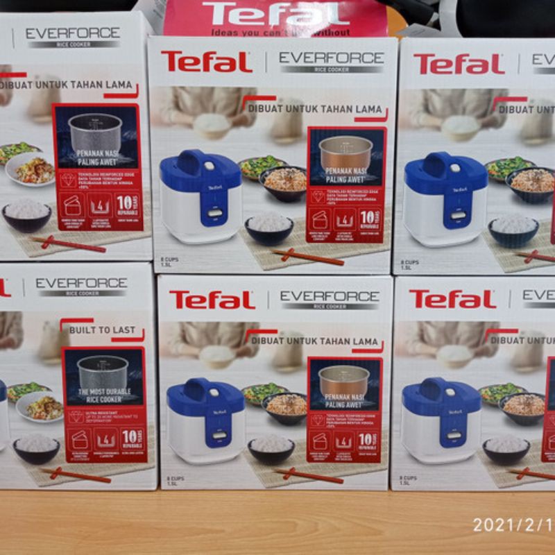 Nồi cơm điện cơ 1,5L Tefal RK361168, Bảo hành chính hãng 24 tháng