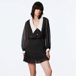 Đầm chấm bi zara