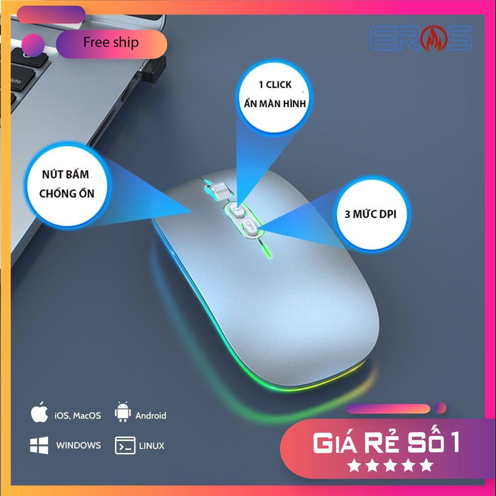 CHUỘT BLUETOOH FMOUSE M103 RGB TÍCH HỢP ĐÈN LED SIÊU ĐẸP MSP13911