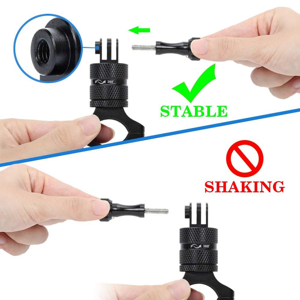 GOPRO Giá Đỡ Máy Ảnh Gắn Tay Lái Xe Đạp Leo Núi Chống Trượt Có Thể Điều Chỉnh Nhiều Màu | BigBuy360 - bigbuy360.vn