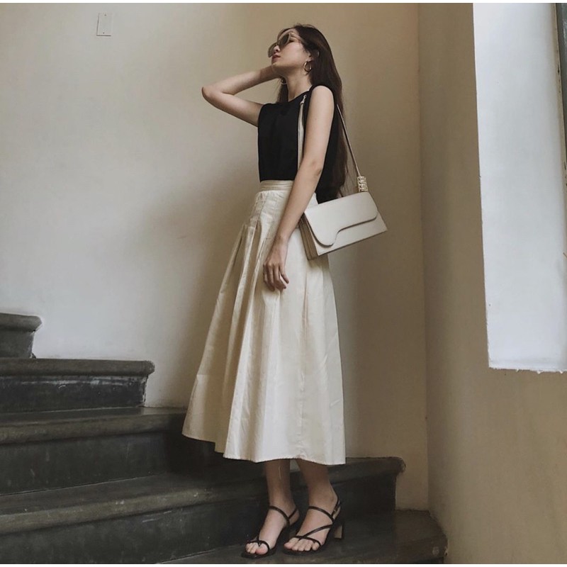 Pleated-waist Skirt (Chân váy eo xếp ly) | BigBuy360 - bigbuy360.vn