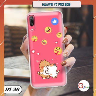 Ốp lưng điện thoại Huawei Y7 PRO 2019 dẻo trong in hình