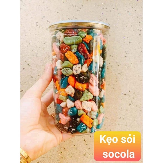 Kẹo Sỏi Đá Nhân Socola Lon 480gr - [Loại Đặc Biệt]