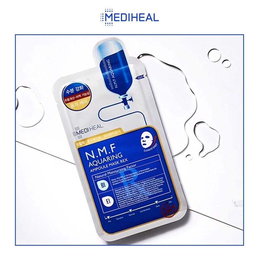 Mặt Nạ Dưỡng Da Cấp Ẩm, Dưỡng Da Mềm Mịn Mediheal Mask REX 24/25/27 ml