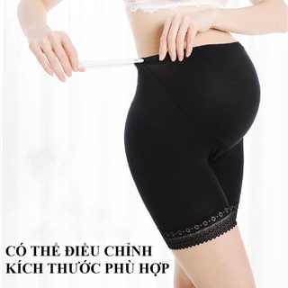 Quần bầu mặc trong váy cho bà bầu chất cotton xuất xưởng đẹp mịn mát