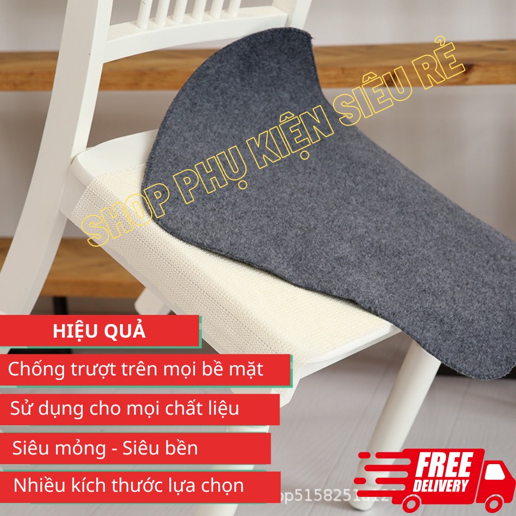 Tấm lưới Tatami lót thảm, ga giường, topper, đệm ghế chống trơn trượt công nghệ Nhật Bản