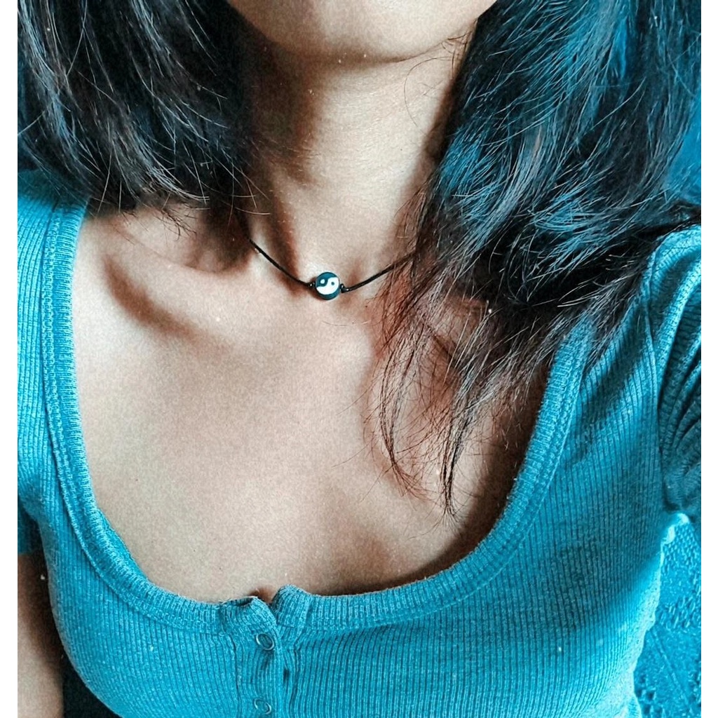 Choker YINGYANG | HANDMADE | VALE.SOMETHINGBOHO