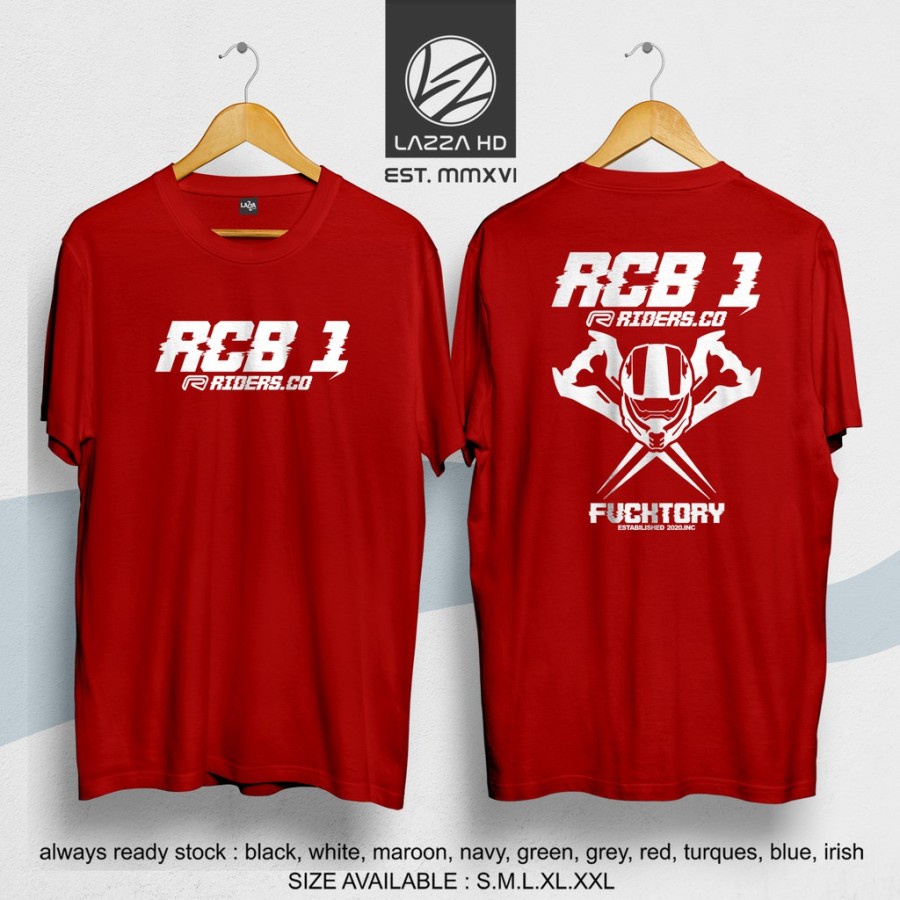(SALE SỐC) Áo thun in hình RCB One 1 Racing Boy Riders độc đẹp giá rẻ 💖 | RACING STORE