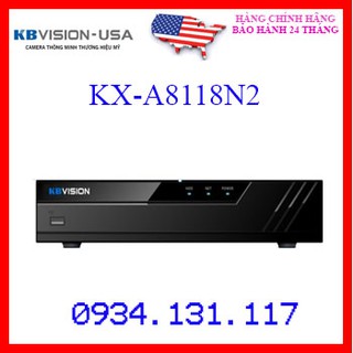 Đầu ghi hình camera IP 8 kênh KBVISION KX-A8118N2