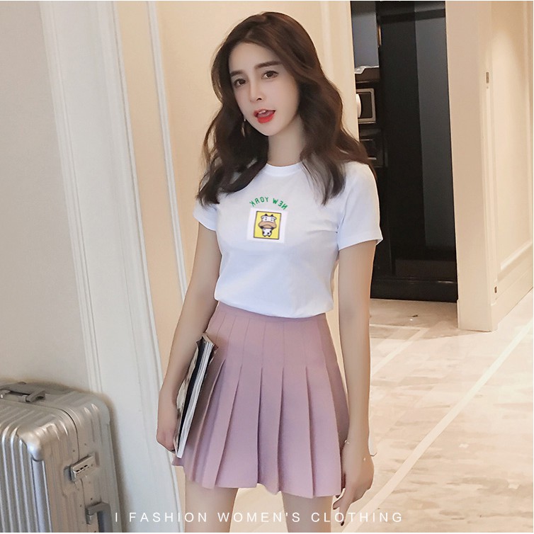 Áo thun thái thêu hình áo thun nữ form vừa | BigBuy360 - bigbuy360.vn