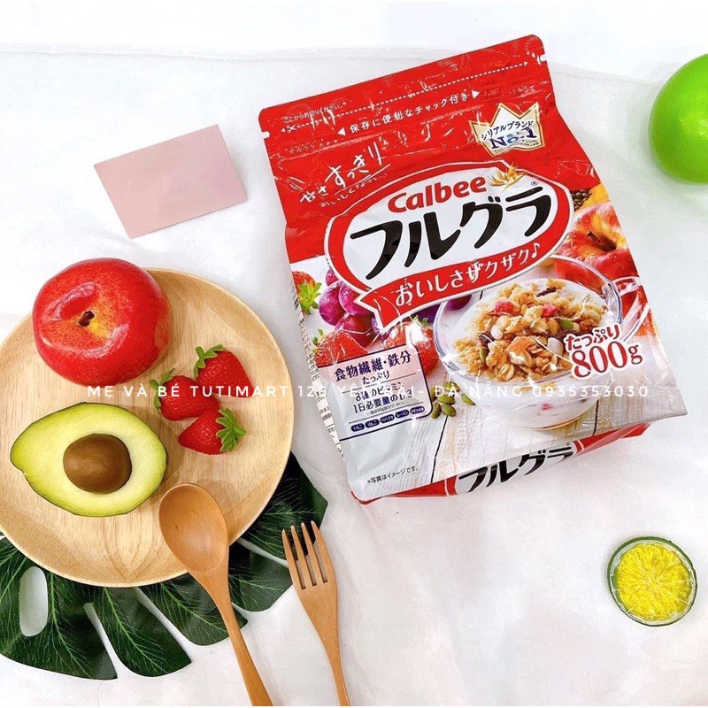 Ngũ Cốc Sấy Khô Calbee nội địa Nhật Bản 750gr