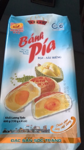 Bánh pía , lạp xưởng, kẹo bí xanh