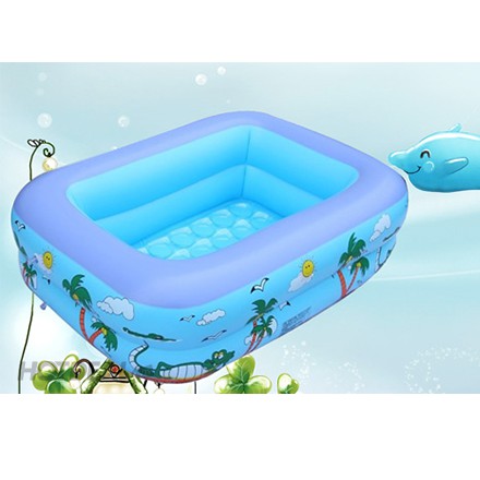 Bể bơi phao chữ nhật hình tròn các cỡ cho gia đình
