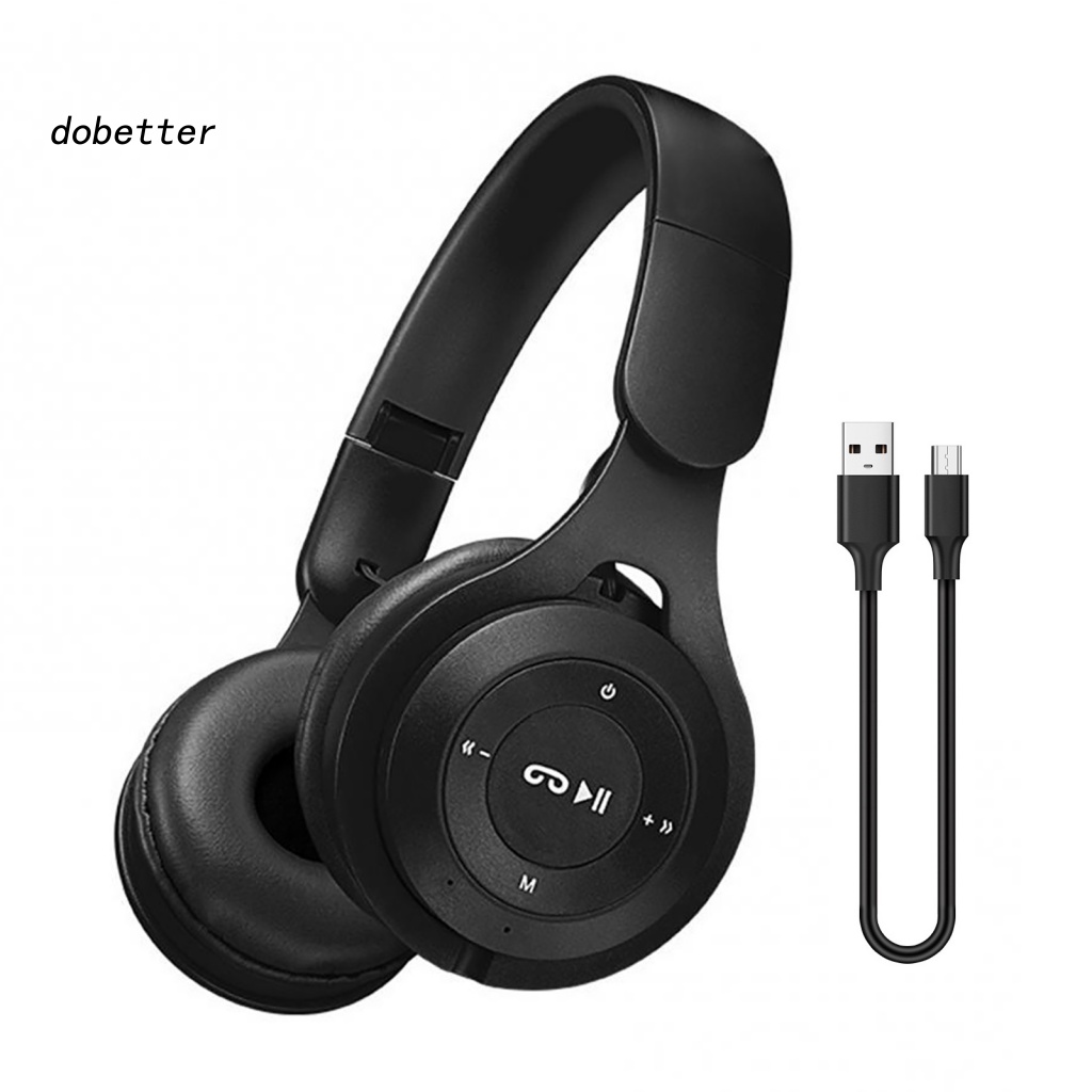 Tai Nghe Trùm Đầu Chơi Game Kết Nối Bluetooth 5.0 Có Đài FM Và Phụ Kiện