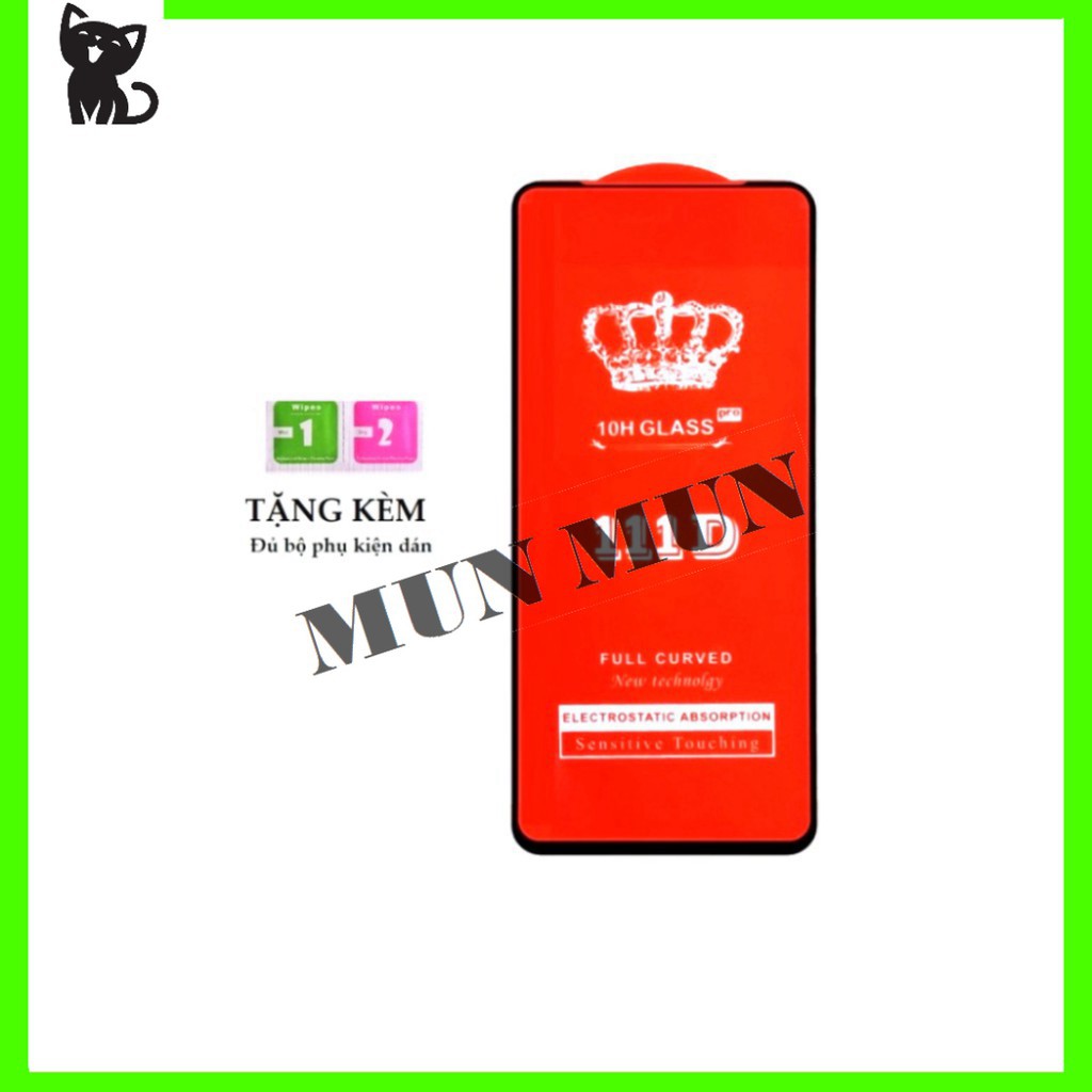 [SIÊU RẺ] Kính Cường Lực Xiaomi Poco X3 Pro- Full màn hình 111D và trong suốt - Độ cứng 10H - Độ trong suốt cực cao.