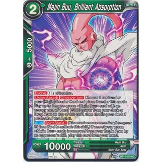 Thẻ bài Dragonball - TCG - Majin Buu, Brilliant Absorption / BT14-079'