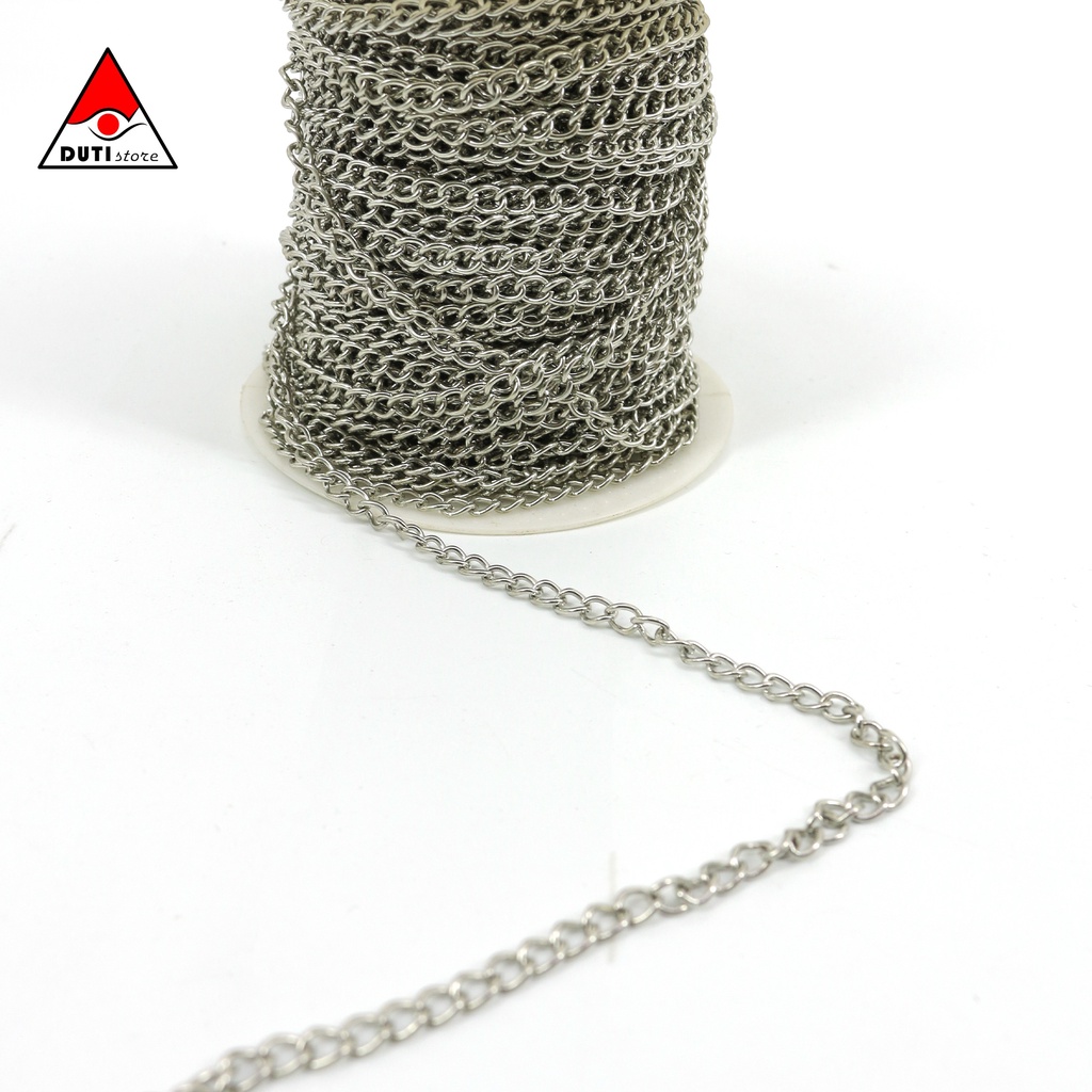 1 mét dây Xích làm vòng tay, dây chuyền, lắc chân Dutios XI001