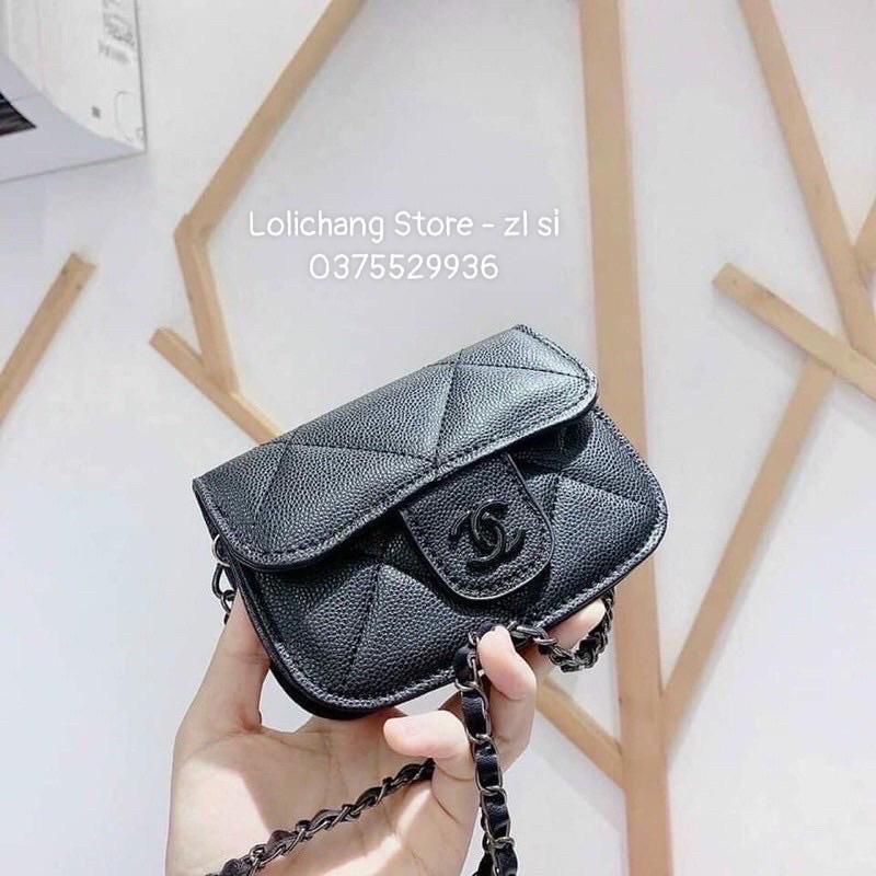 Túi mini đeo chéo CN trần trám to hàng loại đẹp full hộp