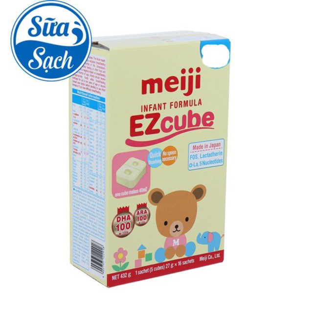 [GIÁ TỐT] Sữa bột Meiji nhập khẩu số 0/số 1 Lon 800g/Thanh 432g (Date mới)