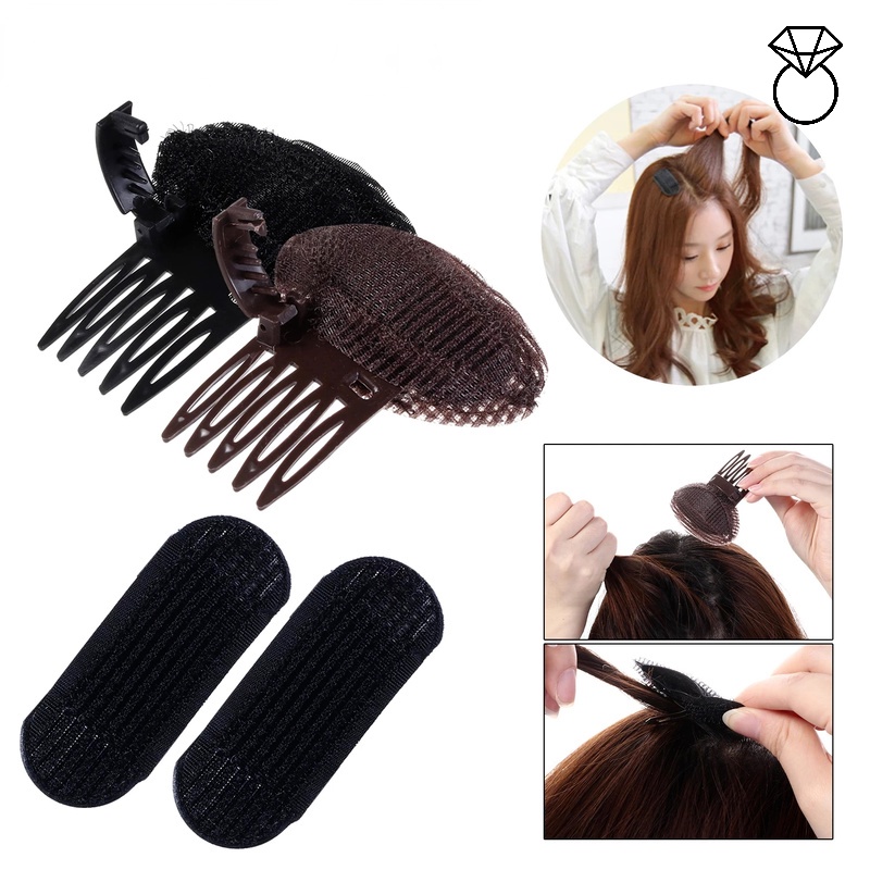 Lược Cài Tóc Phồng Vô Hình Tạo Kiểu Tóc Bồng Bềnh
